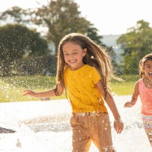 Kids Water Games at Rasa Flow Yoga Kids Camp