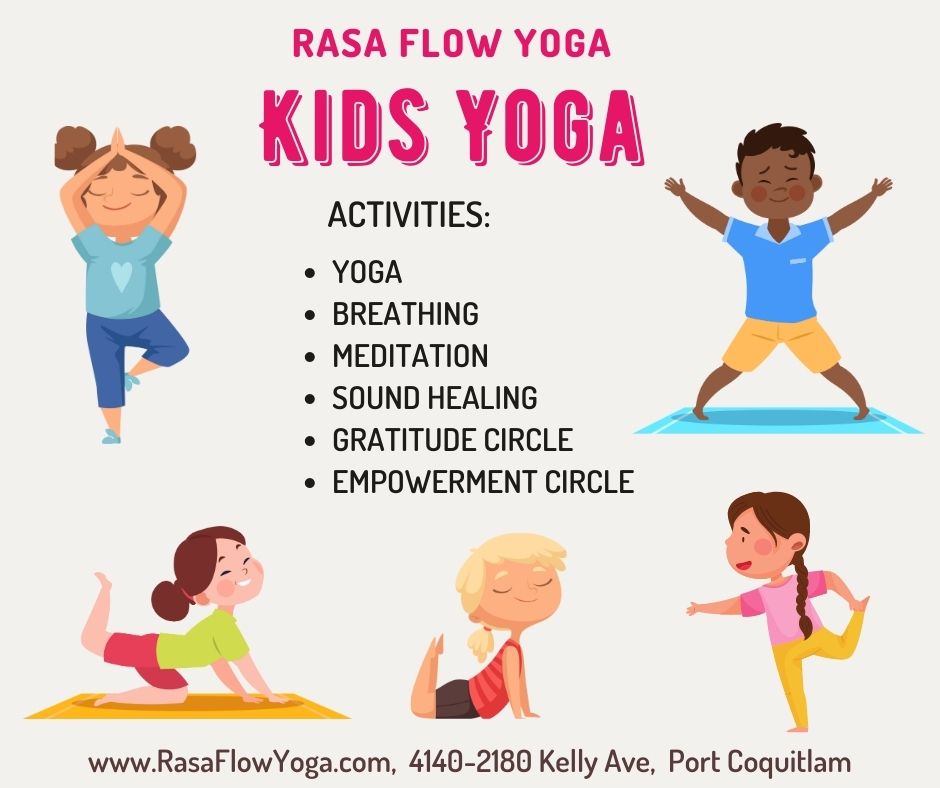 Kids Yoga at Rasa Flow Yoga - Port Coquitlam