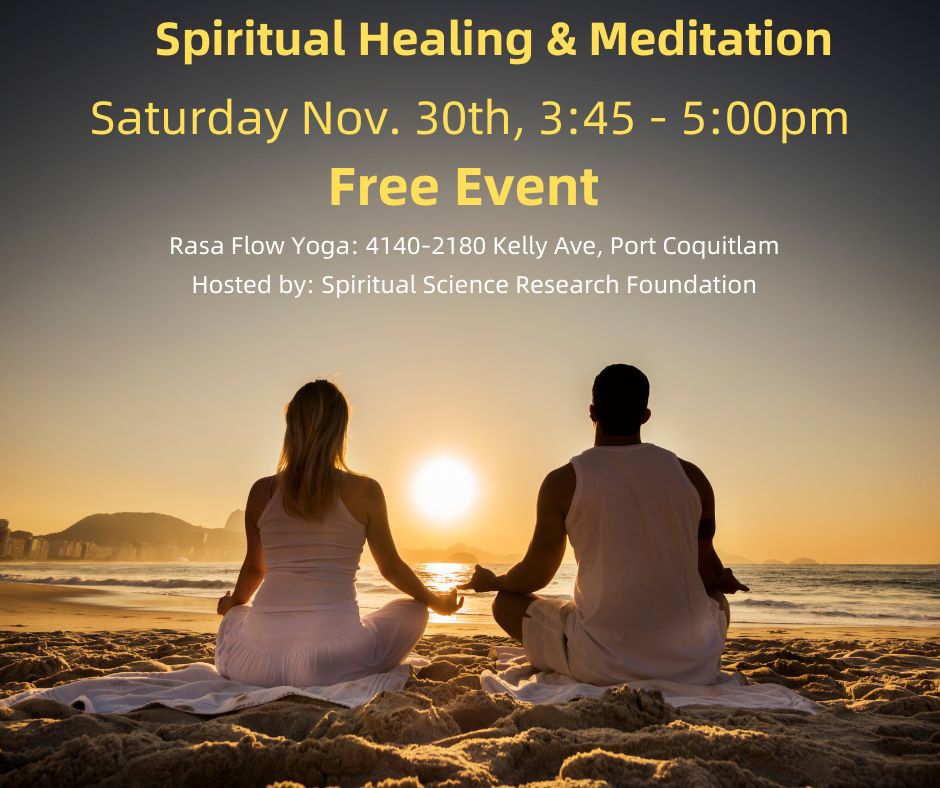 Free Event: Spiritual Healing and Meditation at Rasa Flow Yoga