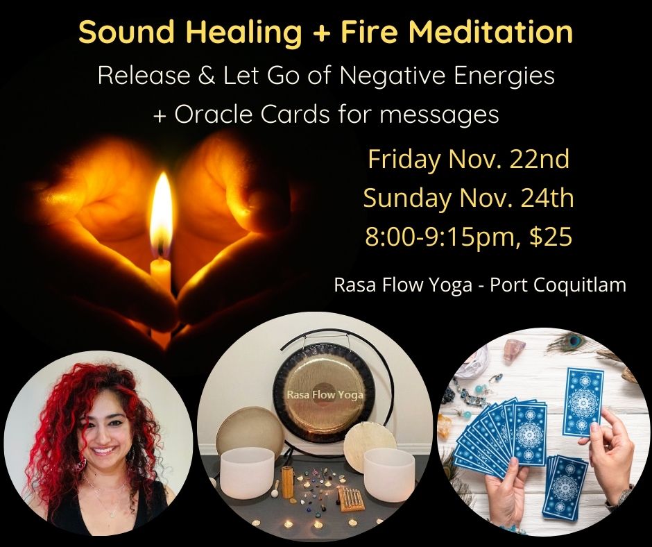 Sound Healing & Fire Meditation at Rasa Flow Yoga