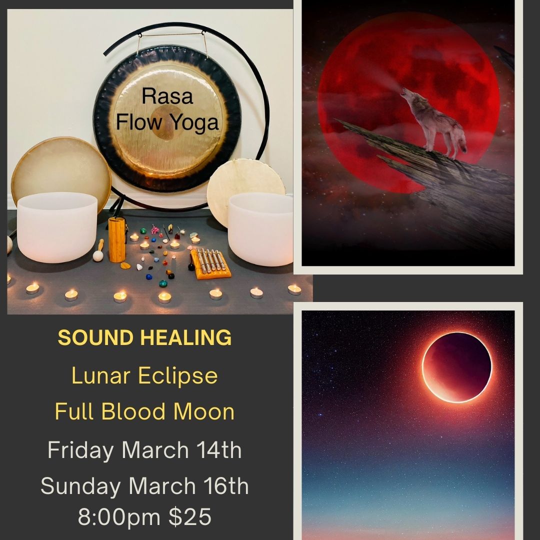 Full Moon Sound Healing at Rasa Flow Yoga
