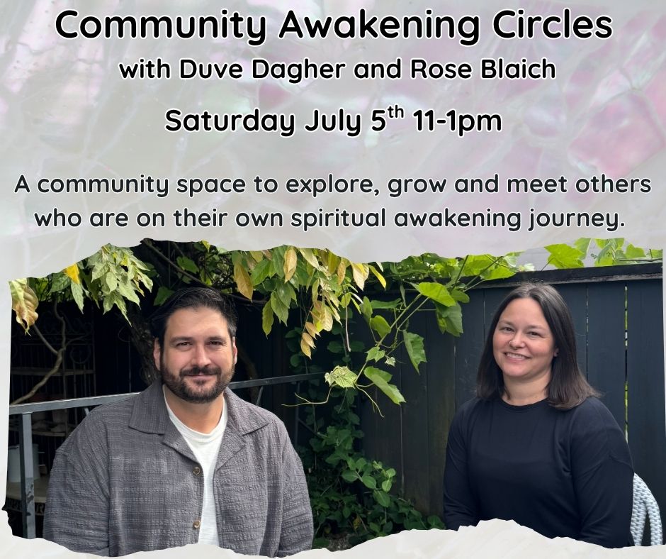Community Awakening Circle with Duve and Rose and Rasa Flow Yoga