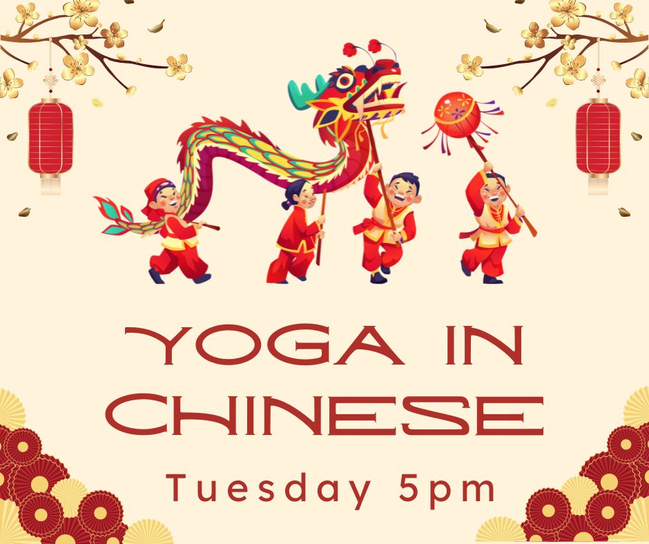 Yoga in Chinese at Rasa Flow Yoga
