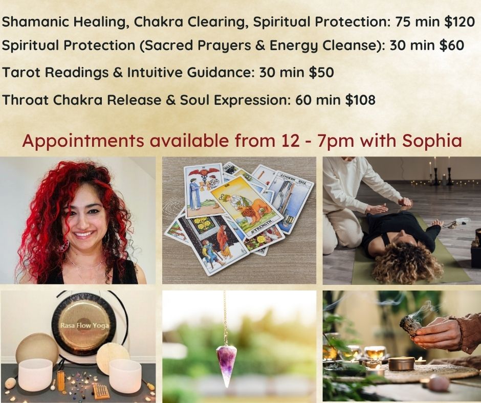 Shamanic Energy, Chakra Clearing, Spiritual Protection, Tarot Reading, Throat Chakra Release