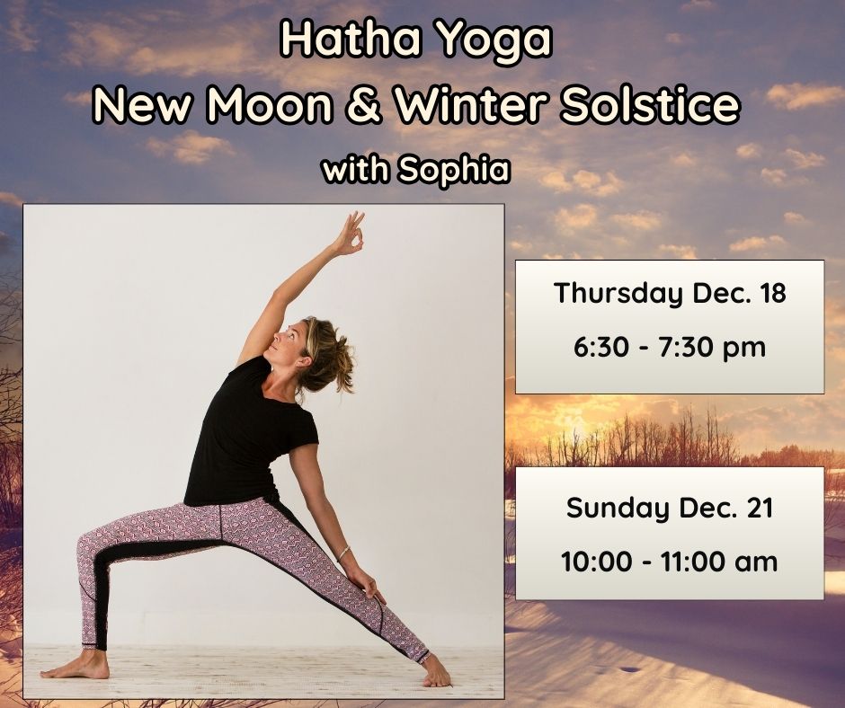 New Moon & Winter Solstice Hatha Yoga at Rasa Flow Yoga
