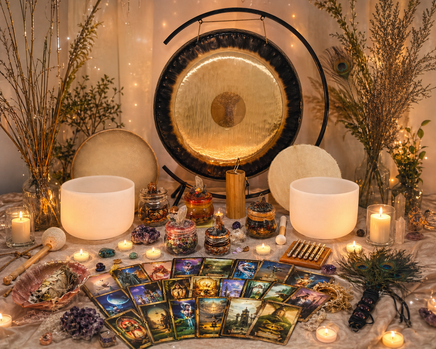 Private Sound Healing and Tarot at Rasa Flow Yoga