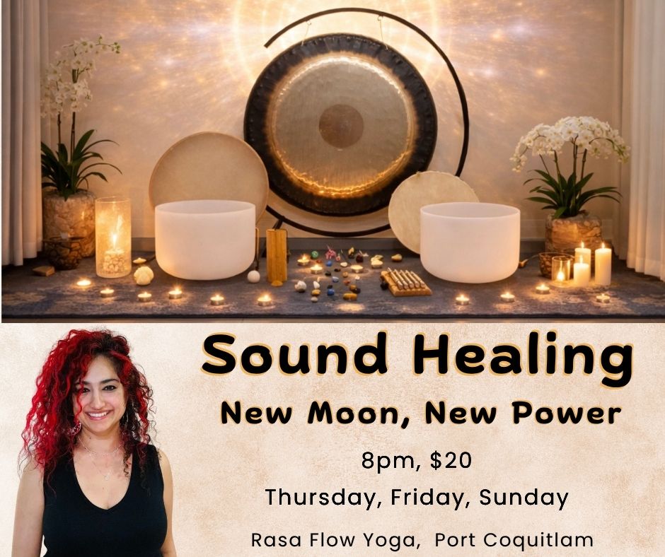 New Moon Sound Healing at Rasa Flow Yoga