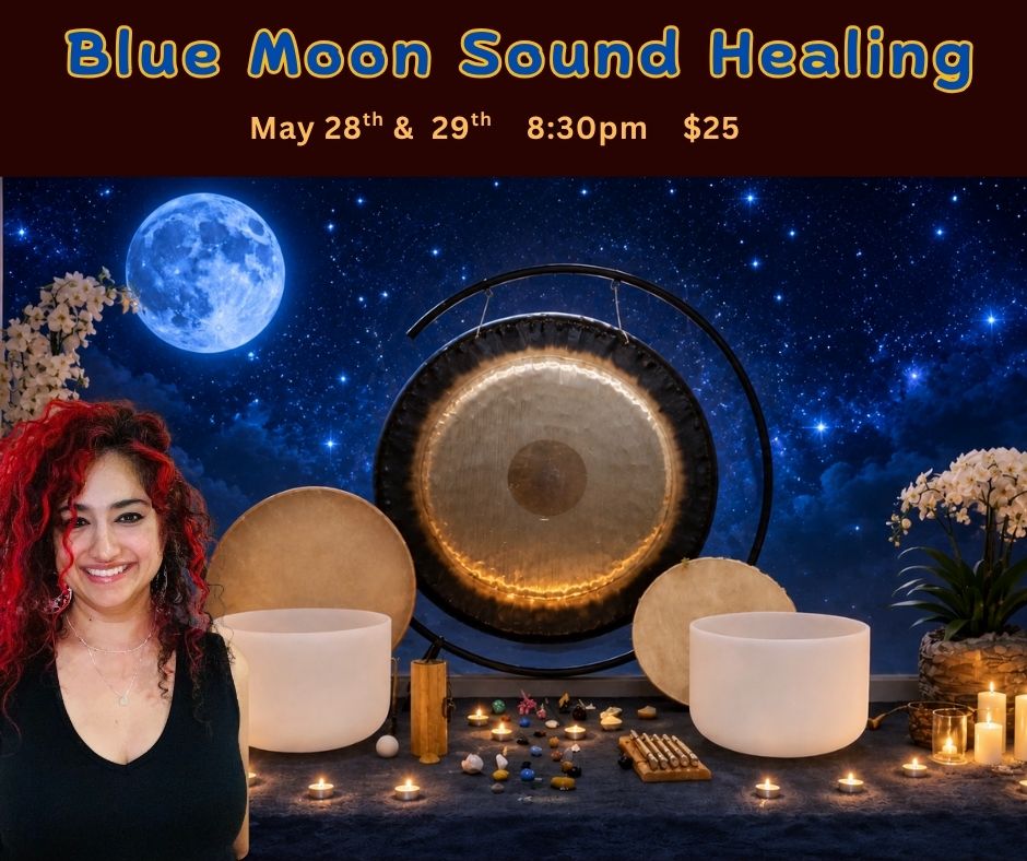 Blue Full Moon Sound Healing at Rasa Flow Yoga
