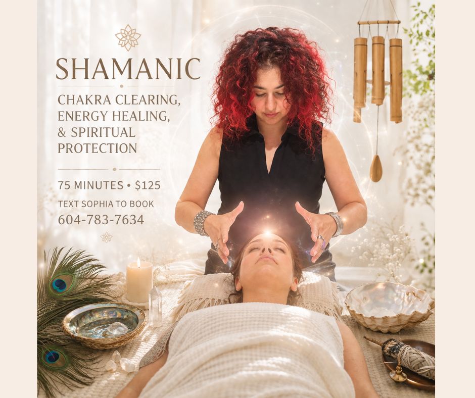 Shamanic Energy Healing, Chakra Clearing, Spiritual Protection at Rasa Flow Yoga with Sophia