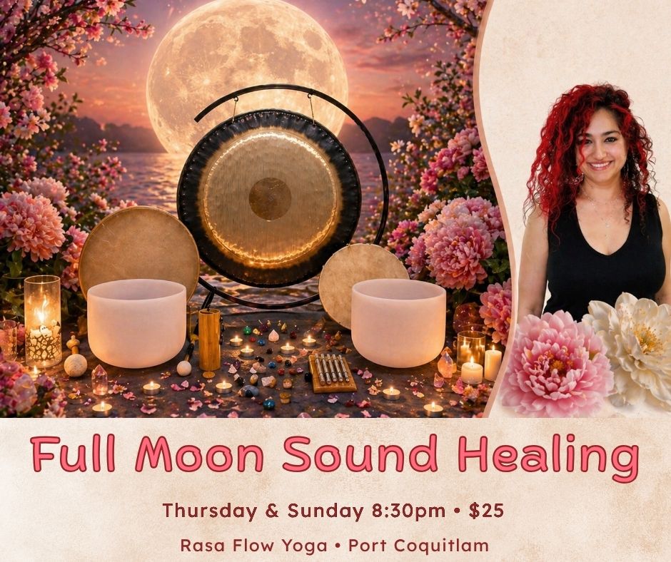 Full Moon Sound Healing at Rasa Flow Yoga