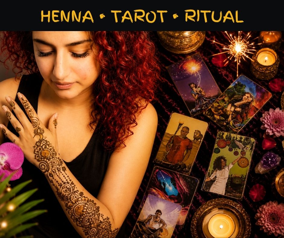 Henna Tarot Ritual at Rasa Flow Yoga