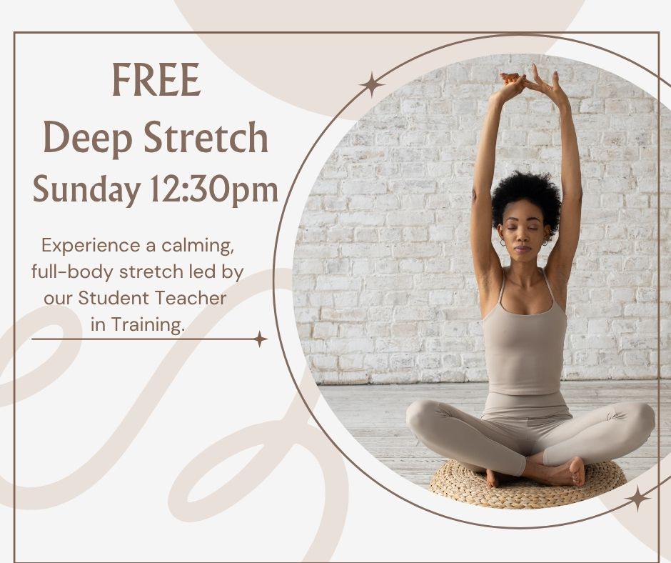 Free Deep Stretch Class at Rasa Flow Yoga