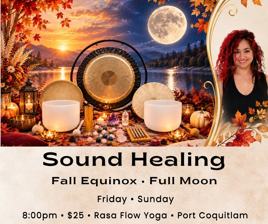 Sound Healing at Rasa Flow Yoga. 